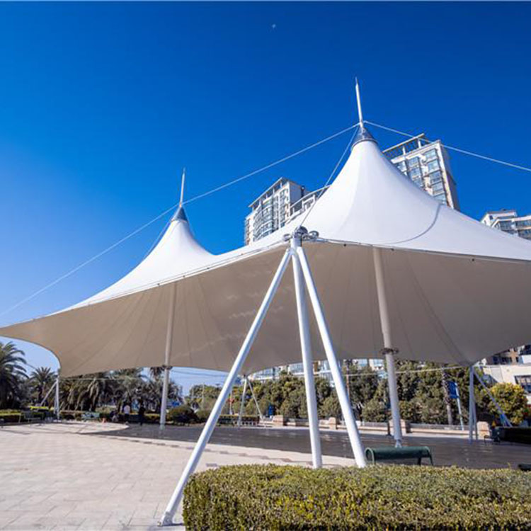 蒙自市膜结构景观棚