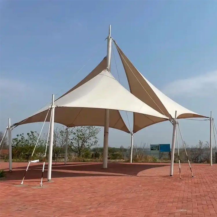 蒙自市膜结构景观棚