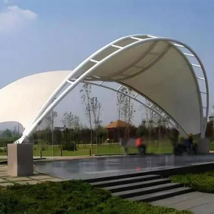 蒙自市膜结构景观棚
