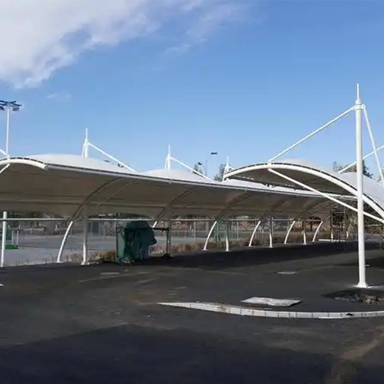 蒙自市膜结构电动车棚