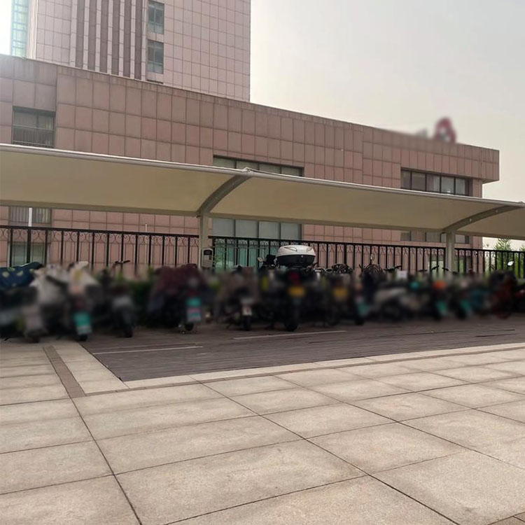 蒙自市膜结构电动车棚